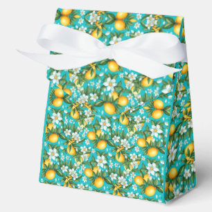 Stylish Summer Blue and Lemon Verbena  Favour Box