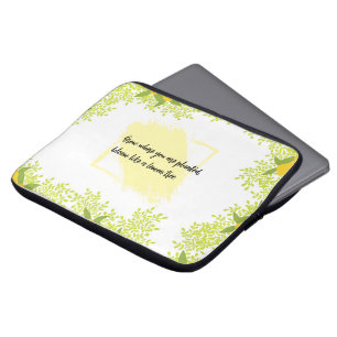 Stylish Tech Organizer Lemon Design Electronic Bag