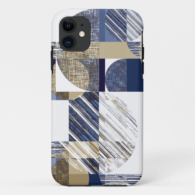 Stylish textured geometric  Case-Mate iPhone case (Back)