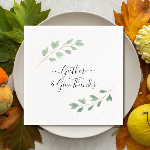 Stylish Thanksgiving  Napkin