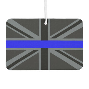 Stylish Thin Blue Line Union Jack Car Air Freshener