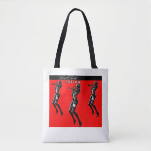 Stylish Tote - A Medley of Man, Machine & Music! Bag