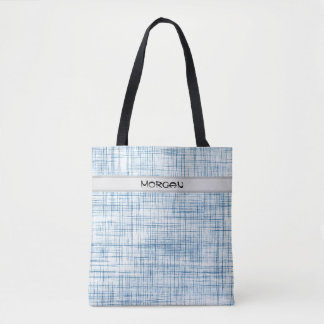 Stylish Tote Bag with Custom Name
