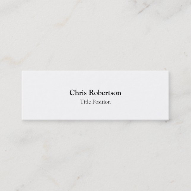 Stylish Trendy Modern Charming Business Card (Front)