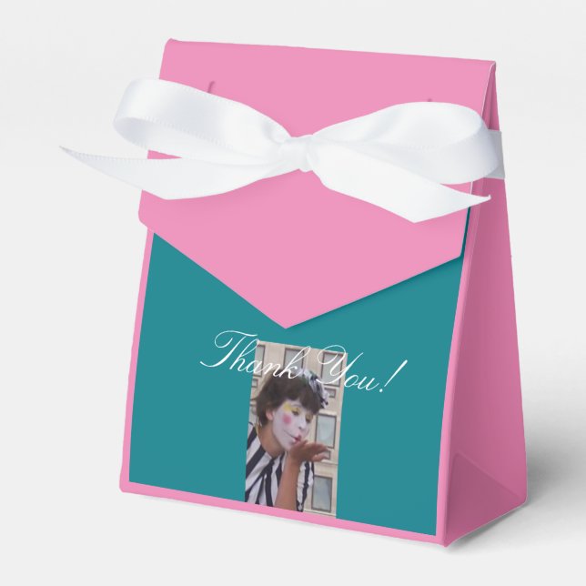 Stylish Trendy Thank You Favour Box (Front Side)