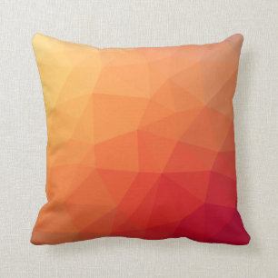 Stylish Triangle Geometric Pattern Cushion
