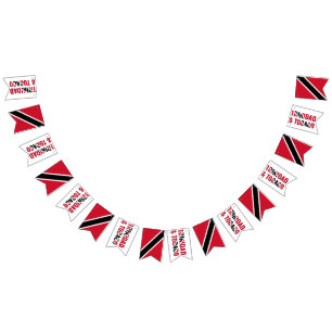 Stylish TRINIDAD TOBAGO Bunting