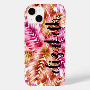 Stylish Tropical Palms Case-Mate iPhone 14 Case