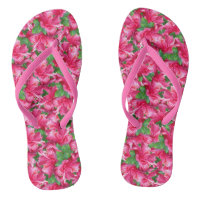 Stylish Tropical Pink Hibiscus Blossoms
