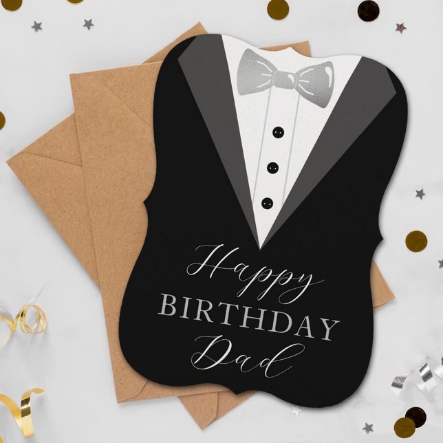 Stylish Tuxedo Happy Birthday Dad (Creator Uploaded)