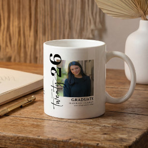 Stylish Twenty25 Photo Graduation Keepsake Gift Coffee Mug