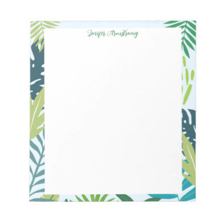 Stylish Typography Personalized Name Aesthetic Notepad