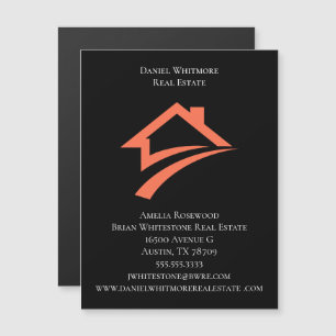 Stylish Unique Black Real Estate Agent