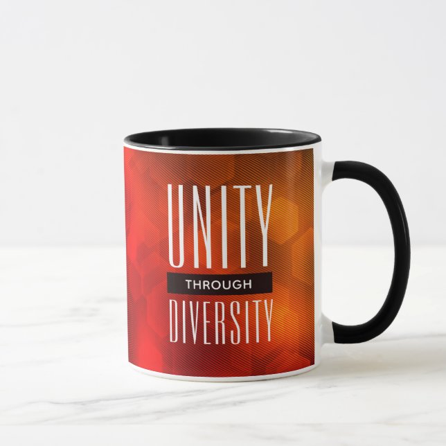 Stylish Unity Through Diversity Mug (Right)