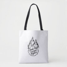 Stylish & Uplifting Shopper Bag Climb High