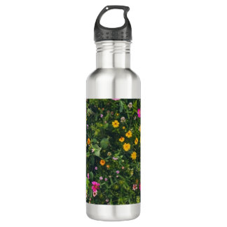 Stylish Watercolor Floral Pattern 710 Ml Water Bottle