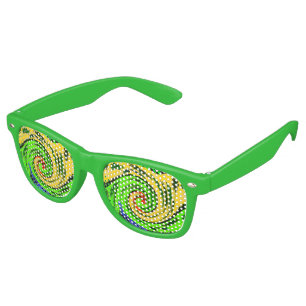 Stylish Wavy Summertime I Love Surf Party Shades