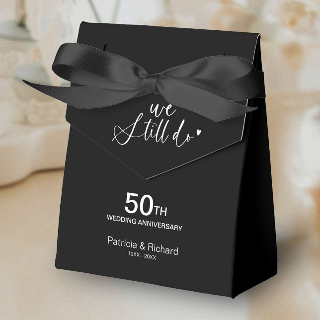 Stylish We Still Do Wedding Vow Renewal Favour Box (Creator Uploaded)