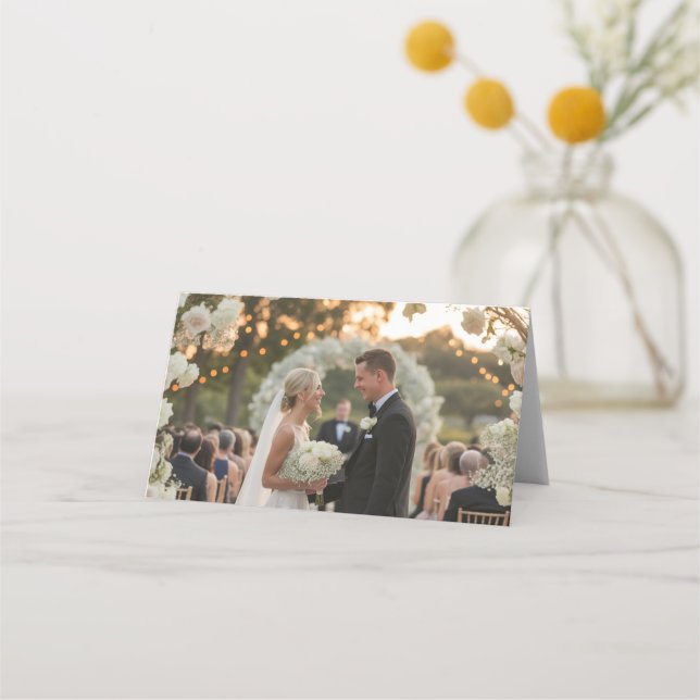 stylish wedding invitation and wedding celebration (Front)