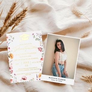 Stylish Wildflower Meadow Garden  Graduation