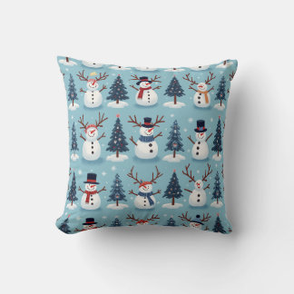 Stylish winter Throw Pillows