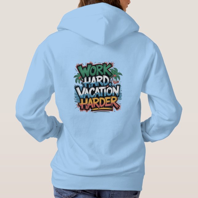 Stylish women's hoodie  (Back)
