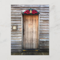 Stylish Wood Door Fruit St Augustine Florida Photo