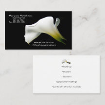 StylishBusiness Card: with a touch of Class/Nature