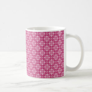 Stylishly Chic Mug, Bright Pink Coffee Mug