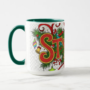 Stylist Beautician- Cute Festive Professionals Mug