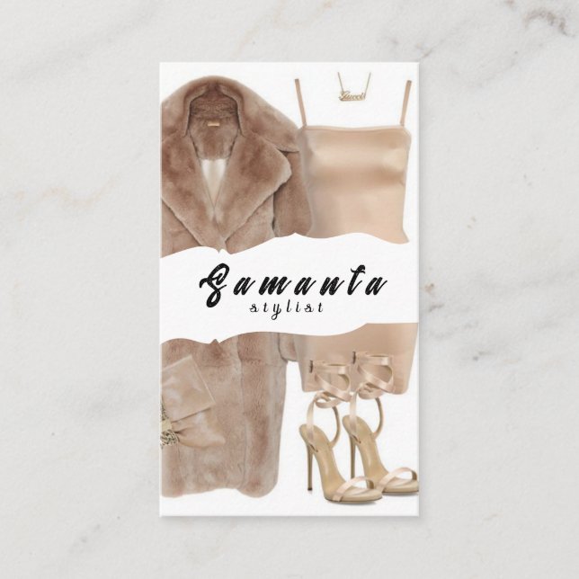 Stylist Business Card (Front)