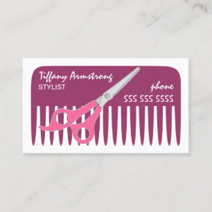 Stylist / Hairdresse Business Card