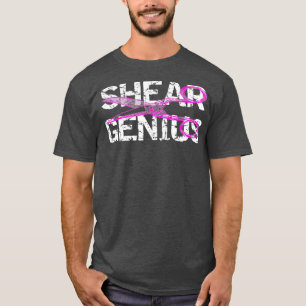 Stylist Shear Genius Hairdresser T-Shirt