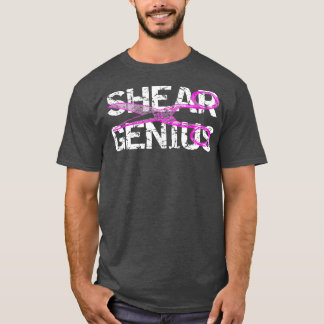 Stylist Shear Genius Hairdresser T-Shirt