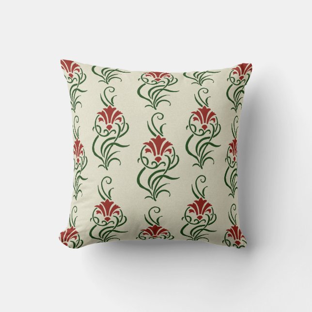 Stylistic Tulips Cushion (Front)