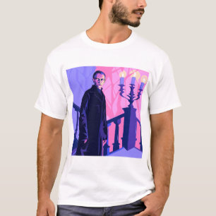 Stylized Portrait of a Stern Man T-Shirt