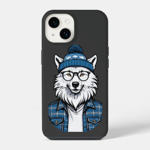 Stylized Wolf iPhone 14 Case