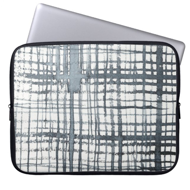Stylus - Check Pattern Laptop Sleeve (Front)