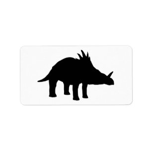 Styracosaurus Dino Dinosaur Label