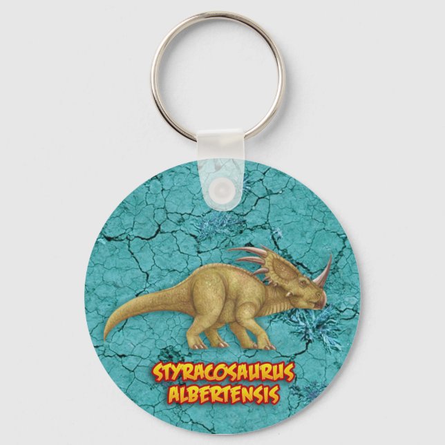 Styracosaurus Key Ring (Front)