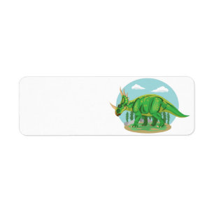 Styracosaurus Return Address Label