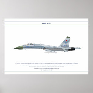 Su-27 Russia 1 Poster