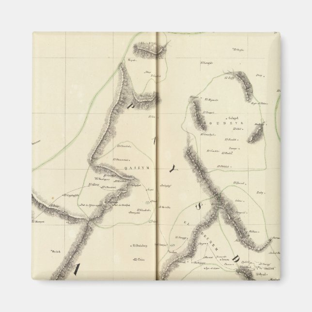 Suadia Arabia, Kuwait 78 Magnet (Front)