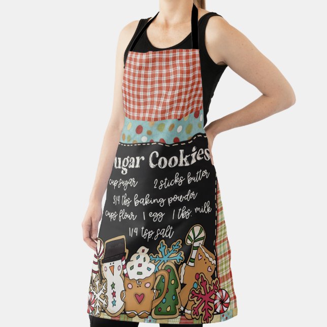 Suagr Cookie Christmas Baking Apron (Insitu)