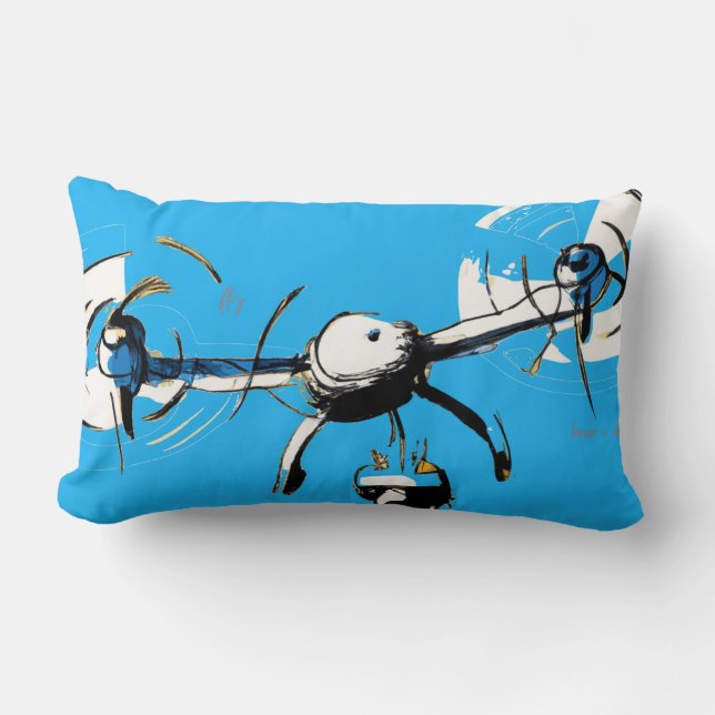 sUAS Pilot Throw Pillow (Front)