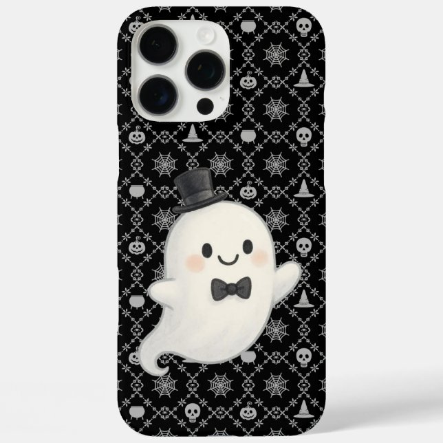 Suave cartoon ghost Halloween  Case-Mate iPhone Case (Back)