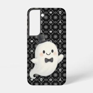 Suave cartoon ghost Halloween Samsung Galaxy Case