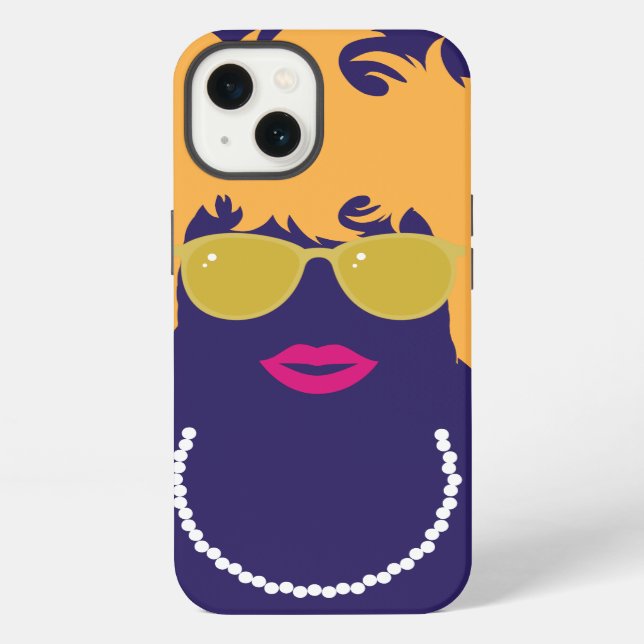 Suave Louisa iPhone Case (Back)