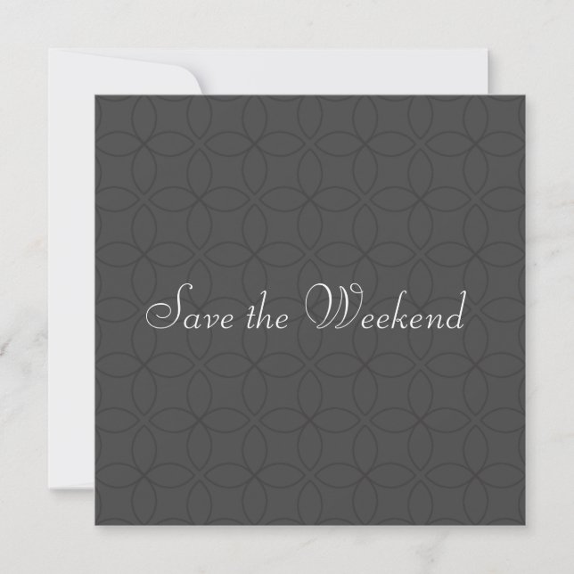 Suave Pattern Save The Date (Front)