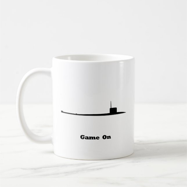 Sub Game On Coffee Mug (Left)